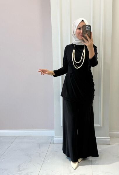 6556 İnci Kolyeli Takım