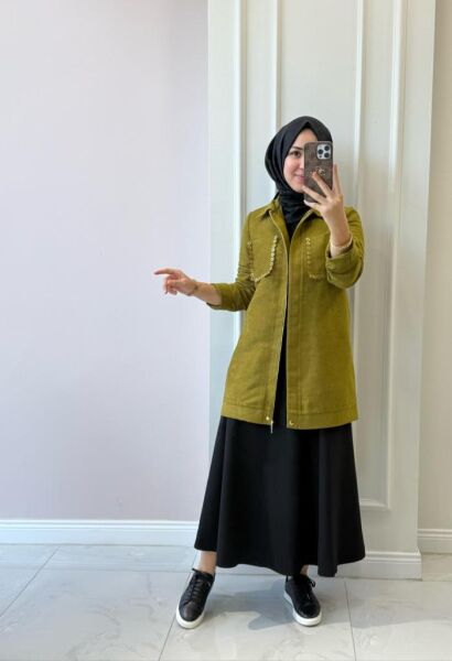 Kadın 31268 Süet Ceket