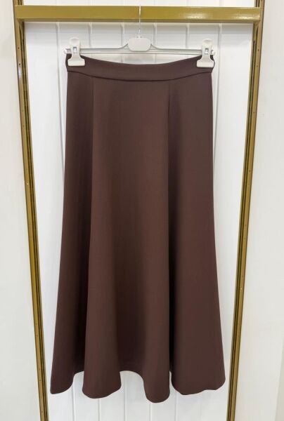 Kadın 18201-1 Krep Etek