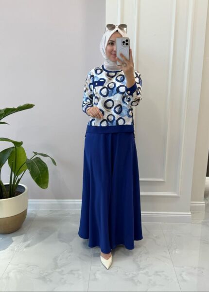Kadın 2270 Bluz Elbise Takım