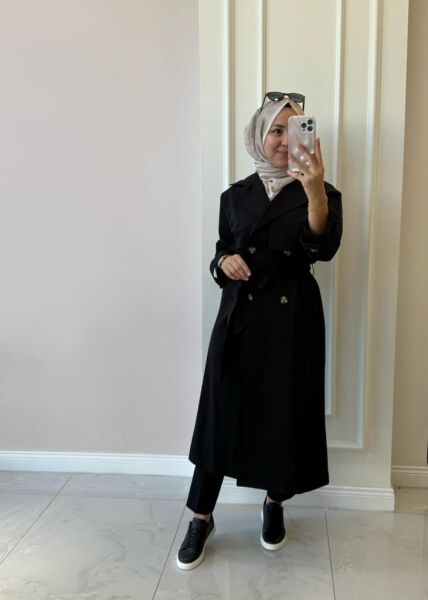 Kadın 32390 Klasik Trençkot