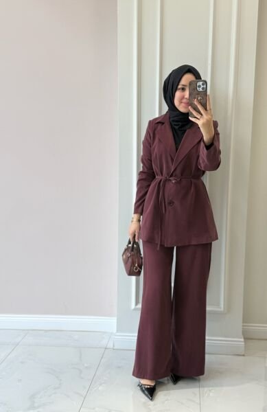 6441 Klasik Ceketli Takım