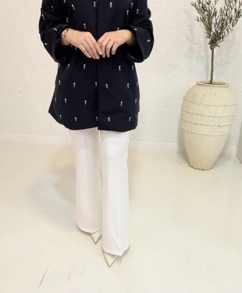 Kadın 5001 Yüksek Bel İspanyol Pantolon