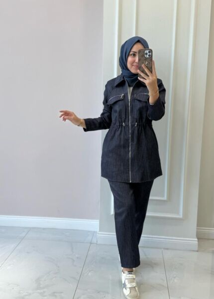 Kadın 8580 Kot Takım