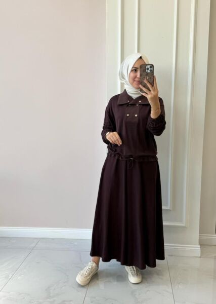 Kadın 31197 Paraşüt Etekli Takım