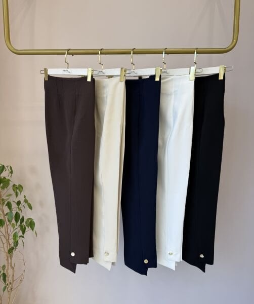 18277 Bileği Düğmeli Pantolon