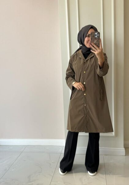 Kadın 31237  Yağmurluk Kap