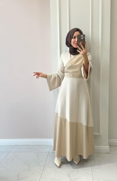 Kadın 6473 Serra Deri Elbise