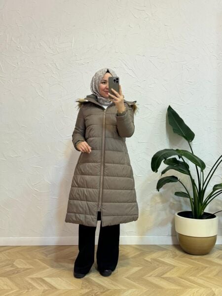 Kadın 36257 Şimay Şişme Mont