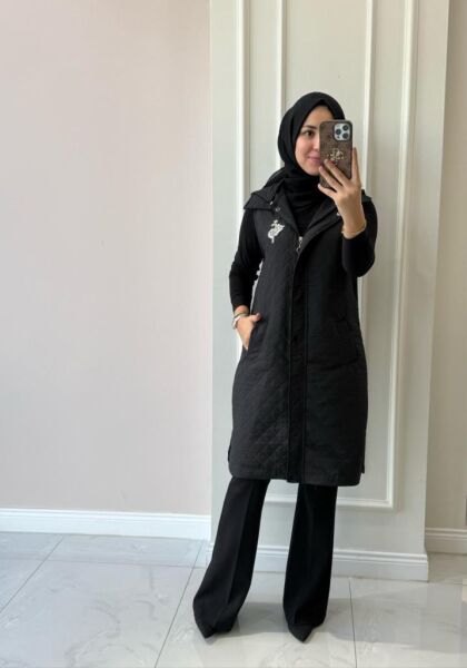 Kadın 9875 Kapitone Yelek