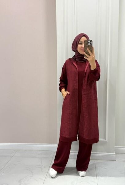 007 Duru Uzun Üçlü Takım