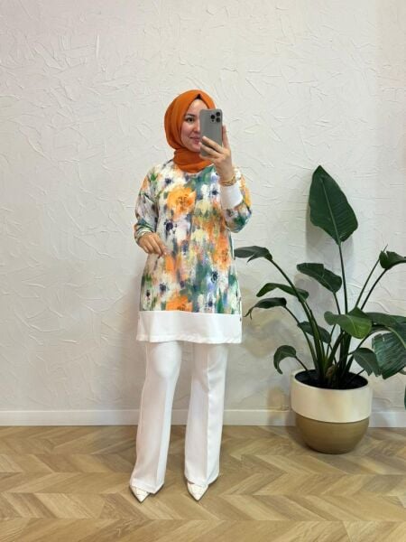Kadın 6273 Ege Tunik